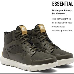 Sorel Men's Waterproof Sneakers in Olive